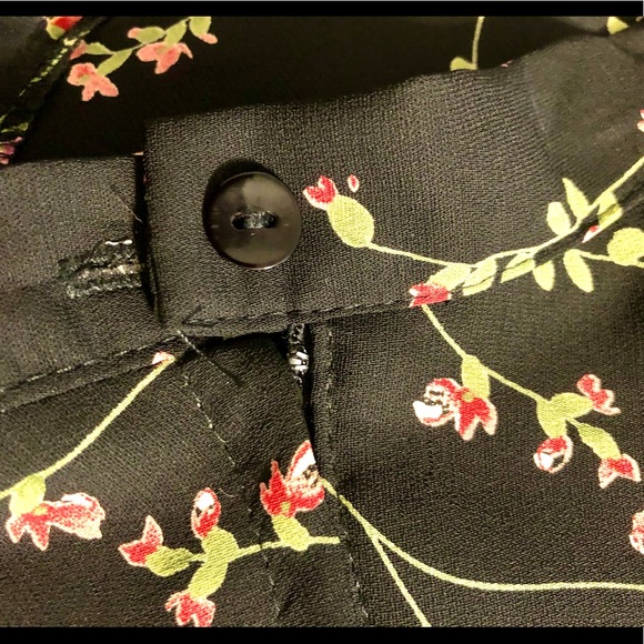 BRANNAN STUDIO san francisco Floral print Skirt size L NWOT never worn - Picture 8 of 13